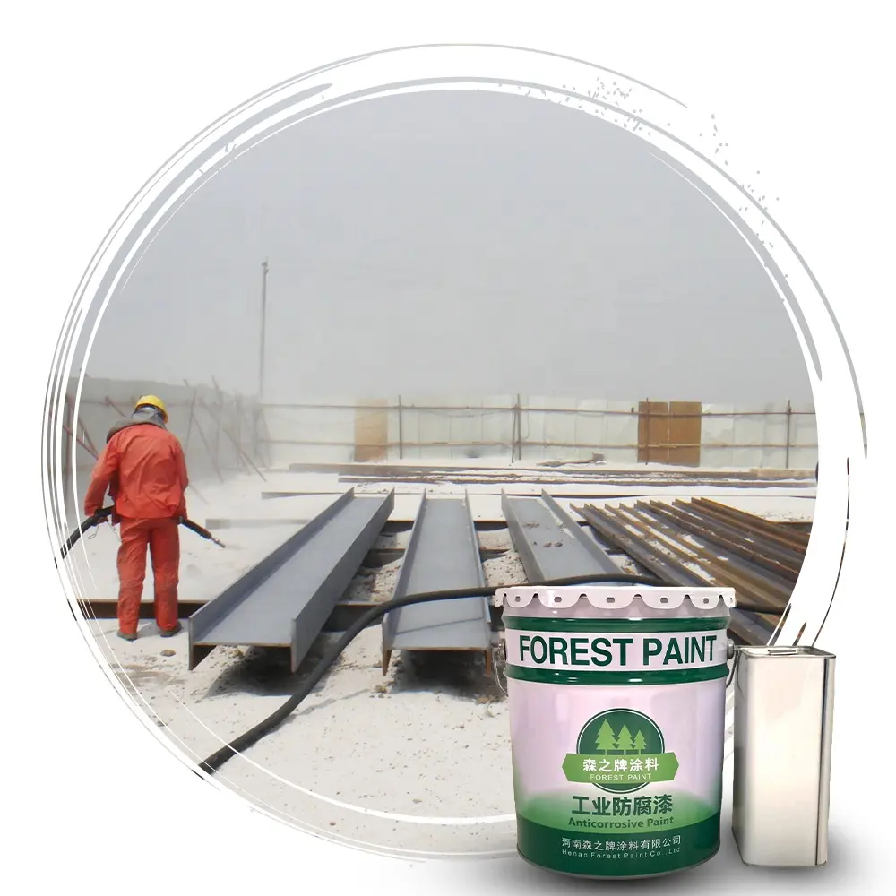 FOREST Waterborne Epoxy Zinc Rich Primer Heavy Anticorrosive Coatings Advanced Acid and Alkali Resistant Paint