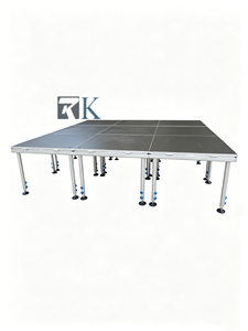 Heavy Load Stage Platform Aluminum Portable Modular Adjustable Legs Quick Installation Easy Setup Stage for Concerts Outdoor - Product Image 2