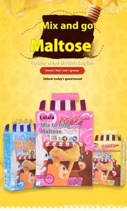 Lala Mixed Maltose 56g Pop Candy Stars Aperitivos de ocio sin azúcar con sabor a frutas para niños Venta al por mayor Food Play Bolsa decorativa - Product Image 2
