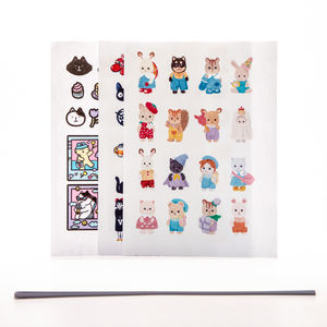 Imprimante à jet d'encre imprimable Premium auto-adhésif imperméable A3 <span class=keywords><strong>A4</strong></span> A5 A6 papier autocollant vinyle Washi papier autocollant <span class=keywords><strong>A4</strong></span> <span class=keywords><strong>feuille</strong></span> - Product Image 4