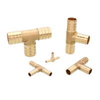 T-tower Tee fitting selang fitting 6 8 10 12 14 16 19mm