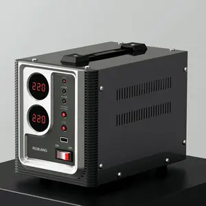Stabilisateurs de tension numériques de Type tour domestique de 2000 watts, régulateur automatique de tension ca de 220 volts pour climatiseur