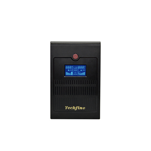เครื่องสำรองไฟฟ้า Techfine 1200VA <span class=keywords><strong>แบ</strong></span>บ Standby <span class=keywords><strong>UPS</strong></span> 110V 220V พร้อมจอ LCD และแบตเตอรี่สำรอง - Product Image 2