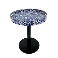 Plateau de service à prix compétitif, plateau de service décoratif de luxe pour la présentation des aliments, plateau de buffet, plateau en plastique, vente en gros