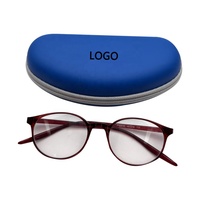 Accessoires de lunettes pour enfants bleus ensemble d'emballage de lunettes portables Eva étui à lunettes