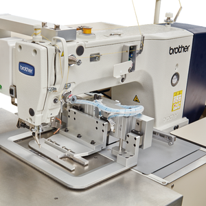 Máquina de Coser Industrial Automática para Bolsillos J Stitching, Programable para Patrones de Cierre de Pantalones Vaqueros y de Mezclilla - Product Image 2