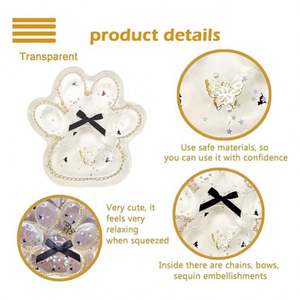 Paquete de 10 Pelotas Blandas de Espuma PU, Juguetes Antiestrés para Aliviar el Estrés y Juego Sensorial, Squishies de Ascenso Lento para la Oficina - Product Image 4