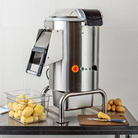Machine à éplucher les pommes de terre automatique de haute qualité, neuve, de qualité commerciale, 18L, en acier inoxydable 304, pour usage en restaurant