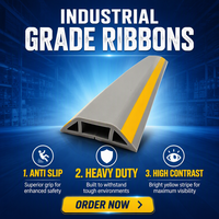 Cubrecables Autoadhesivo de PVC para Piso, Protector de Cables para Interiores, Ocultador de Cables para Gestión de Cables