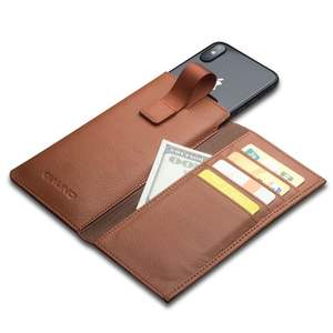 เคสบัตรเครดิตป้องกัน RFID หนัง PU แฟชั่นพร้อมคุณภาพระดับพรีเมียมปรับแต่งได้ใช้ได้ทุกเพศดีไซน์พับสองด้านไลฟ์สไตล์ทันสมัย - Product Image 2