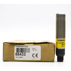 INGENIERÍA M18SP6FF25Q 58433 10-30VDC (como en la imagen) NSMP Nuevo Original Listo Stock Automatización industrial PAC Dedicado PLC Progr - Product Image 1