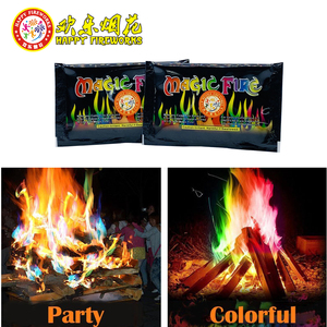 Camping hoguera fiesta boda cambio colorido llama de fuego mágico precio de fábrica - Product Image 2