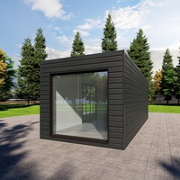 Usine Préfabriqué Conteneur à Plat Préfabriqué Personnalisé Maisons Préfabriquées 3*8m Chambre Simple Pack Plat Maison avec Toilette et Salle de Bains