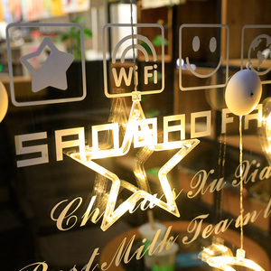 Vente chaude de noël intérieur chaud suspendu décoration veilleuse <span class=keywords><strong>vitrine</strong></span> suspendu lumière décorative led - Product Image 4