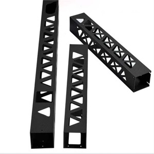 أنبوب كربون فايبر مربع مجوف احترافي مخصص بقطر 25 مم مع خيارات نسيج 3K / سطح أحادي الاتجاه - Product Image 5