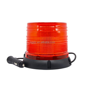 12V LED Alarm Lamp with Magnetic Base Rotating <strong>Strobe</strong> Flash Warning Light Rotating <strong>Function</strong> - Product Image 1