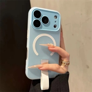 เคสโทรศัพท์มือถือแบบนิ่ม TPU ดีไซน์ขายส่ง พร้อมห่วงคล้องนิ้วและสายคล้องคอ สำหรับ iPhone 17 16 Pro Max คุณภาพสูง ป้องกันได้ดี - Product Image 3
