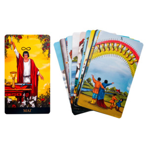 Undertale Tarot Card Deck Art Print Set Of 36 Sans Papyrus Flowey Toriel 3 X 7 - Foto 8