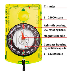 Brújula Digital Impermeable <span class=keywords><strong>para</strong></span> Niños, Dispositivo de Navegación Adecuado <span class=keywords><strong>para</strong></span> Supervivencia al Aire Libre, Viajes, Senderismo, Lectura de Mapas - Product Image 5