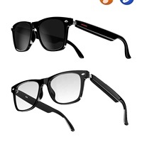 Nouvelles lunettes de soleil polarisées Google pour hommes avec verres plats connectées aux téléphones mobiles pour écouter de la musique, jouer à des jeux, passer des appels vocaux