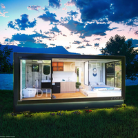 Maisons préfabriquées, villas 2, 3, 4 chambres, maison modulaire préfabriquée, maison conteneur 40 pieds 20 pieds, mini-maison mobile à prix bas