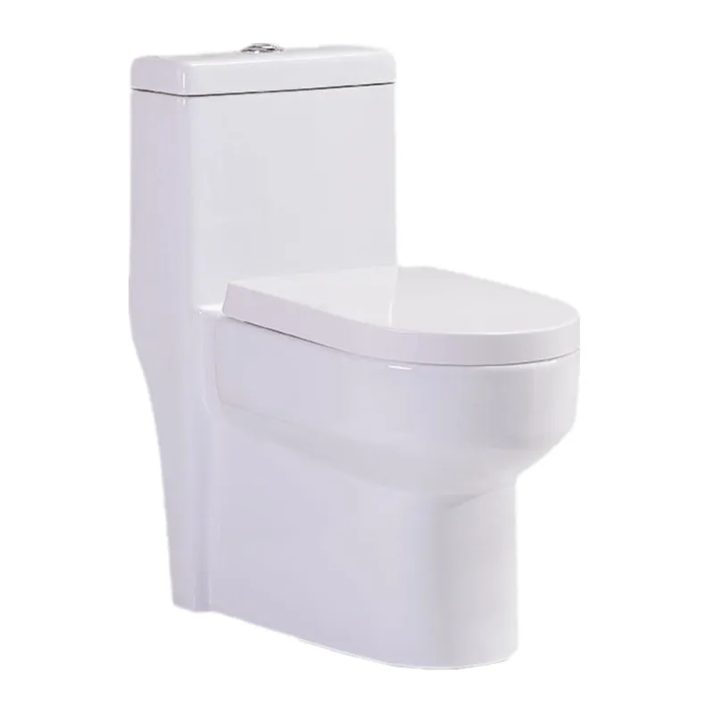 Beliebter Stil randloser S-Fass Wc 1-teiliges Wasserklosett-Modelle Keramik-Toilettenschrank