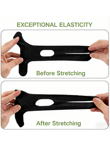 Cinta de Kinesiología Elástica Transpirable y <span class=keywords><strong>Pre</strong></span>-cortada, Impermeable, para Alivio del Dolor de Codo, Deportiva, con Muestras Gratis - Product Image 4