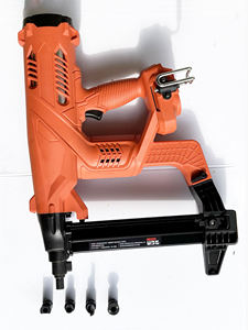 21V Cordless Lithium Battery F30 DIY Nail Gun High-Strength Aluminum Brad Nails Brushless Motor for - Product Image 6