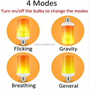 <span class=keywords><strong>RGB</strong></span> ngọn lửa hiệu ứng ánh sáng bóng đèn <span class=keywords><strong>LED</strong></span> nhiều màu nhấp nháy ngọn lửa đèn với điều khiển từ xa cho KTV Bar vườn lễ hội trang trí - Product Image 3