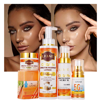 Sérum Crème Lotion Écran Solaire Complet au Collagène, Arbutine et Papaye pour Hydrater, Éclaircir et Unifier le Teint, Atténuer les Taches Brunes - Peau et Corps