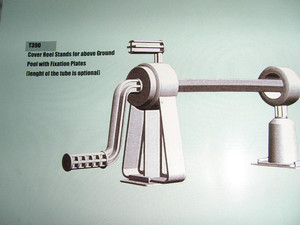 Carrete de cubierta de <span class=keywords><strong>piscina</strong></span> de plástico, duradero, automático, a la venta - Product Image 2