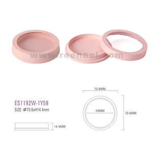 REENAEL صديقة للبيئة و سعر تنافسية جولة شكل المدمجة حالة علبة ظلال للعين دون مسمار تجميعها - Product Image 3