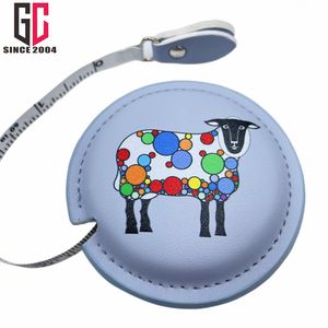 12 سنوات مصنع مخصص شعار حار بيع البسيطة جلدية أشرطة القياس - Product Image 3