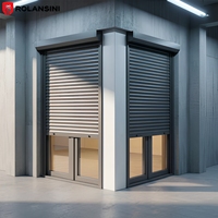 Volets manuels en aluminium Rolansini approuvés pour les ouragans de Miami-Dade, anti-effraction, modernes, pour extérieur, pare-soleil, portes à persiennes, thermiques