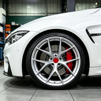 Jantes en alliage forgé de style FI-R de 19, 20 et 21 pouces, 5x112, 5x114.3, 5x120, finition noire brillante, pour BMW M4 G82, M4C, M3 G80, M440i, M340i, M3 CS