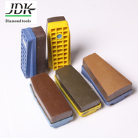Bloc abrasif diamanté à liant résineux JDK, forme rectangulaire, épaisseur 15 mm, pour carreaux de céramique