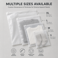 Sac à fermeture éclair en PP givré, imperméable, résistant à l'humidité, recyclable, avec trou de ventilation, emballage personnalisé pour maillots de bain, sous-vêtements, vêtements