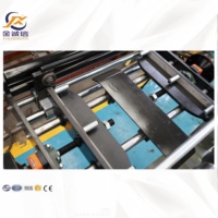 Machine automatique de formage à froid pour la fabrication de tuiles de capuchonnage de toit en acier coloré
