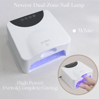Lampe UV portable professionnelle 2-en-1 à capteur pour vernis à ongles en gel à séchage rapide, usage domestique spécial 2066, nouveau modèle haute puissance double tension