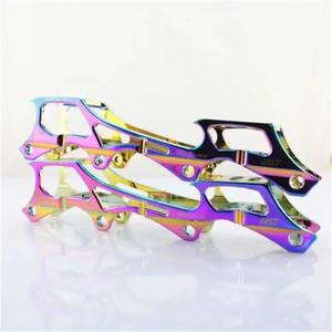 Nhà máy <span class=keywords><strong>CNC</strong></span> tùy chỉnh vẽ Hợp kim nhôm tùy chỉnh Inline Skate Khung con lăn Skate khung Inline tốc độ Skate khung - Product Image 6