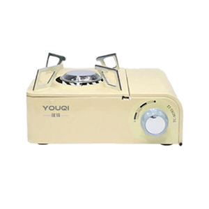 Youqi เตาแก๊สกันลมขนาดเล็กกลางแจ้ง, เตาแก๊ส2500W เตาแก๊สเตาบาร์บีคิวหม้อร้อนแบบพกพา - Product Image 3