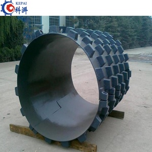 ZKEPAI Bloque convexo desmontable de rodillo en forma de Z para triturar pavimento de cemento, personalizado de acuerdo con <span class=keywords><strong>el</strong></span> tamaño del rodillo - Product Image 2