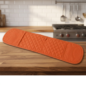 Premium Linen Double Oven Mitts – Quilted Heat Resistant Oven <b>Gloves</b> for Baking, <b>Cooking</b> & Hot Bakeware - Product Image 5