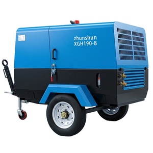 Compresor de Aire Móvil Zhunshun XGH190-8, Motor Azul de Ahorro de Energía, Maquinaria de Construcción - Product Image 1
