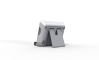 Station de recharge sans fil avec design pliable, sortie 10W, alignement magnétique pour téléphones mobiles certifiés compatibles