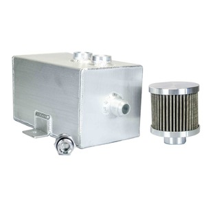Tanque de Agua Universal de Aluminio Poyracing de 3L con Filtro de Aire para Modificación y Mejora de Automóviles - Product Image 2