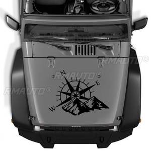 Auto Body Sticker Car Stickers Styling <b>Decal</b> Lage Size Mountain Compass Car Sticker <b>Decals</b> for Auto <b>Window</b> Motorcycle Decor - Product Image 5
