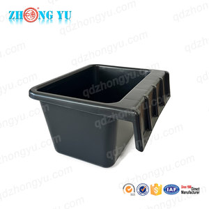 Nouvelle Corbeille à Aliments Portable en Plastique de 15L pour <span class=keywords><strong>Chevaux</strong></span>, Vaches, Bovins, Moutons et Bétail, à Suspendre dans les Écuries Extérieures, Facile à Utiliser - Product Image 3