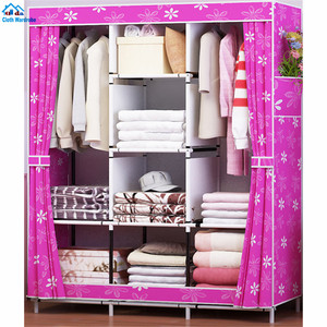 2018 Freestanding di Plastica fai da te pieghevole <span class=keywords><strong>armadio</strong></span> guardaroba del <span class=keywords><strong>bambino</strong></span> <span class=keywords><strong>armadio</strong></span> per bambini <span class=keywords><strong>armadio</strong></span> - Product Image 2