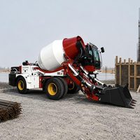 Camion malaxeur à béton certifié CE EPA, 5 m³, châssis 6x4, pour travaux de ponts